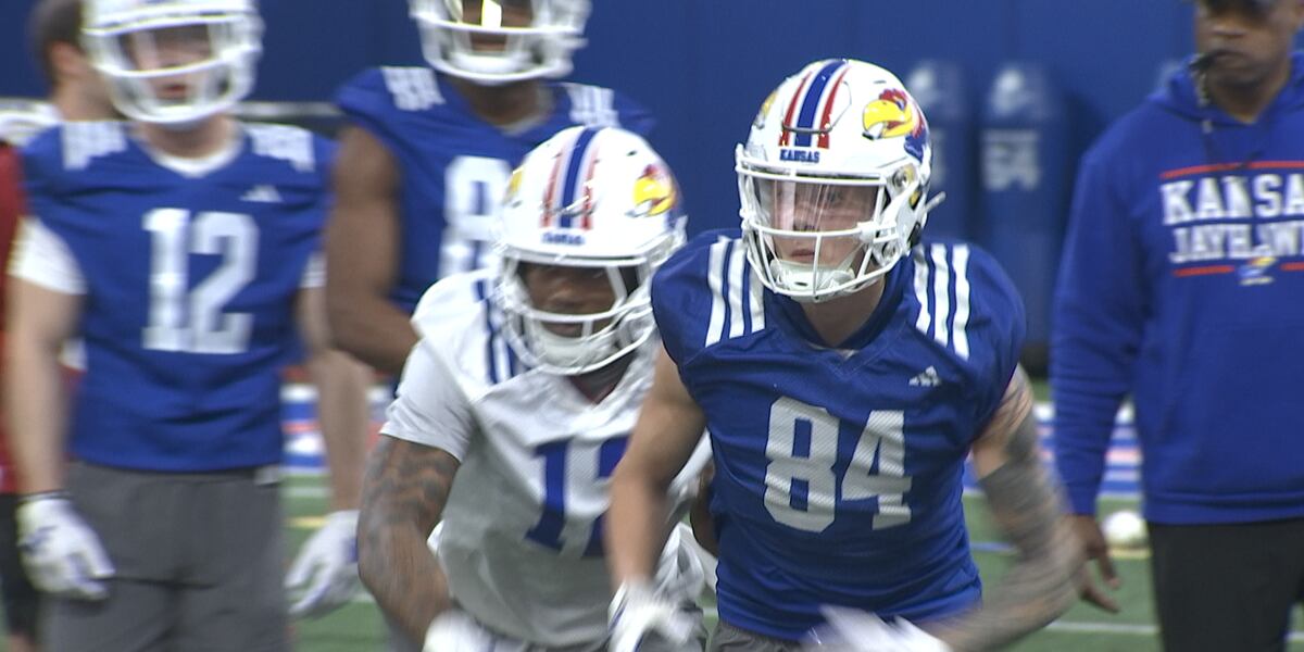 Kansas Starts Spring Football with 29 new players Kansas Starts Spring Football with 29 new players