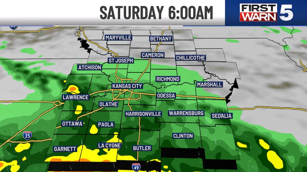 Radar will continue to fill in a bit overnight. Bringing more spotty rain with a few...