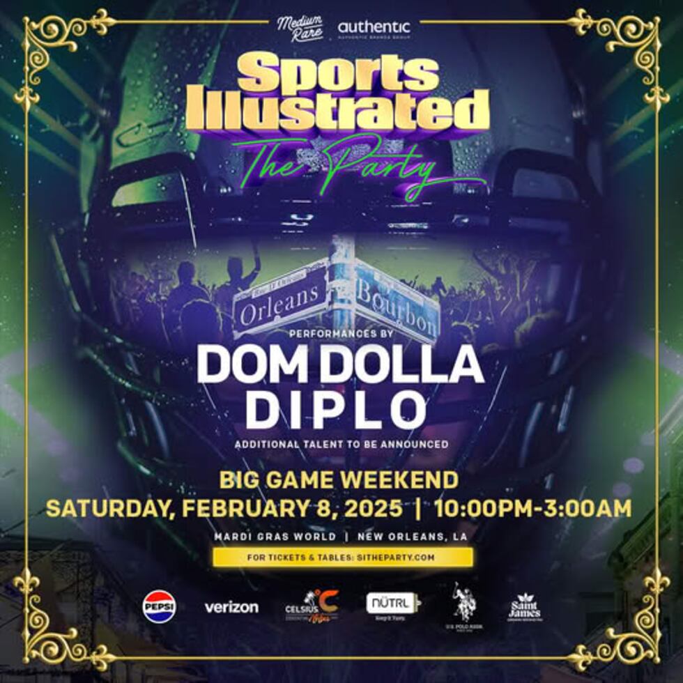 Dom Dolla and Diplo will headline Sports Illustrated's "The Party" at Mardi Gras World the day...
