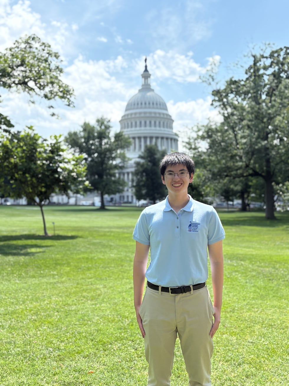 Matthew Chen at the nation's capital