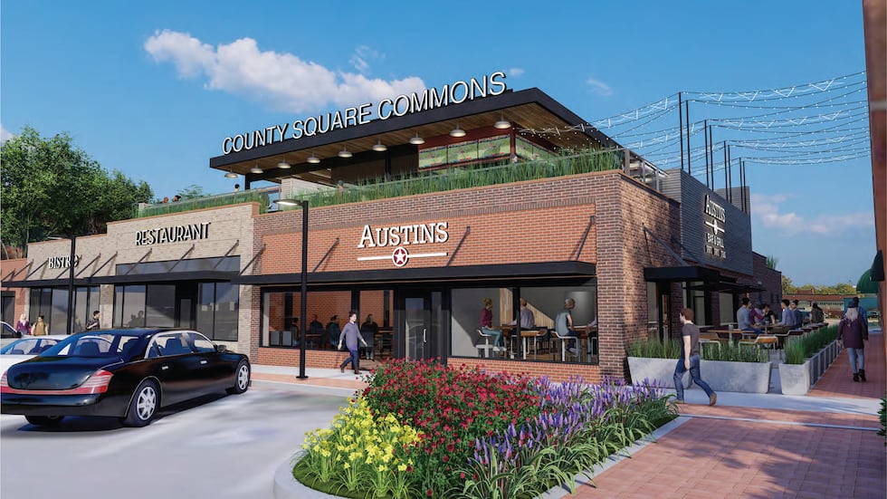 County Square Commons rendering in Downtown Olathe.