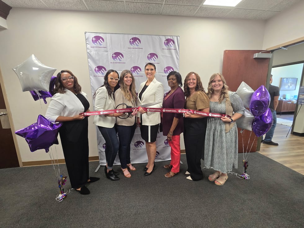 Community celebrate the opening of a new sexual trauma resource center on May 22, 2025.