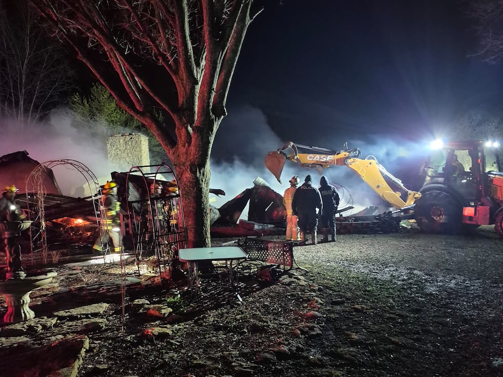 A fire in rural Garden City left two dead.