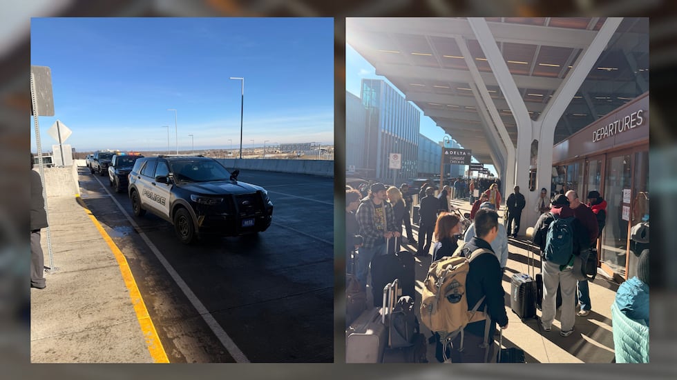 Airport officials are investigating a threat at Kansas City International Airport.