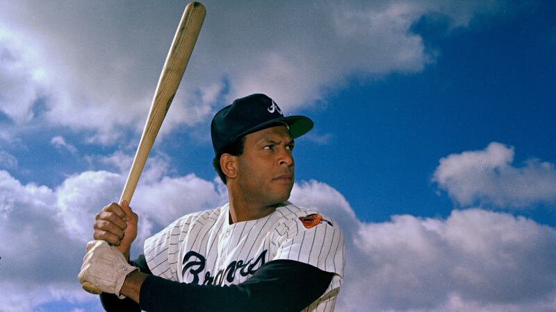 FILE - Atlanta Braves' Orlando Cepeda poses for a photo in 1970, location not known. Cepeda,...