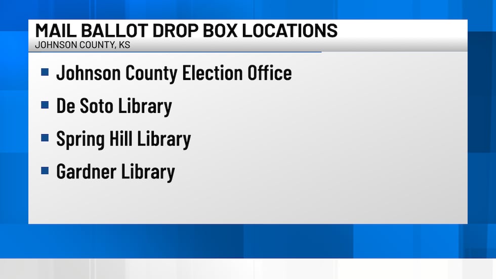 JOCO MAIL BALLOT DROP BOX LOCATIONS CONTINUED