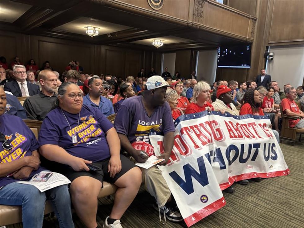 Kansas City officials advanced a funding plan Tuesday for a downtown Royals stadium and...