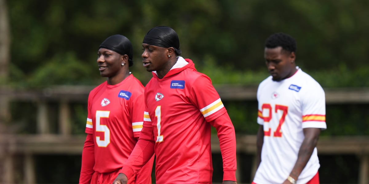 Report: Chiefs WR Xavier Worthy questionable for matchup against Jaguars