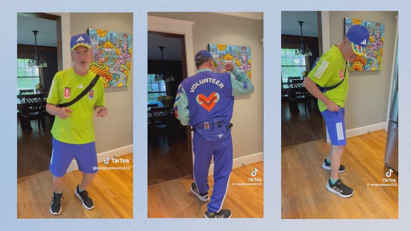 A Kansas City World Cup volunteer is going viral thanks to his daughter's 'OOTD' posts.