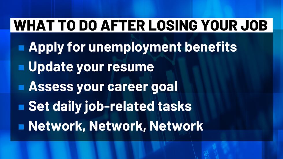 Experts offer advice to the hundreds of federal workers laid off in Kansas City this week.