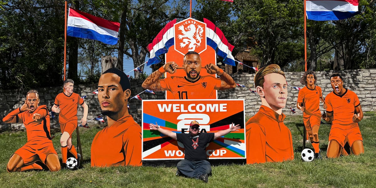 Selamat datang, Belanda! Seniman pinggiran melengkapi pameran Piala Dunia