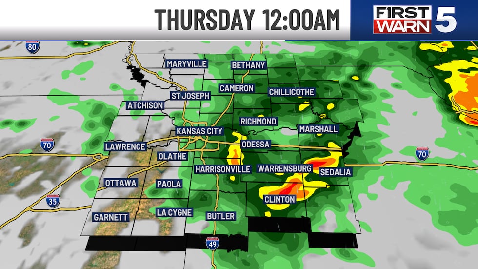 The chances of rain and thunderstorms continue today and Thursday, but relief is in sight for...
