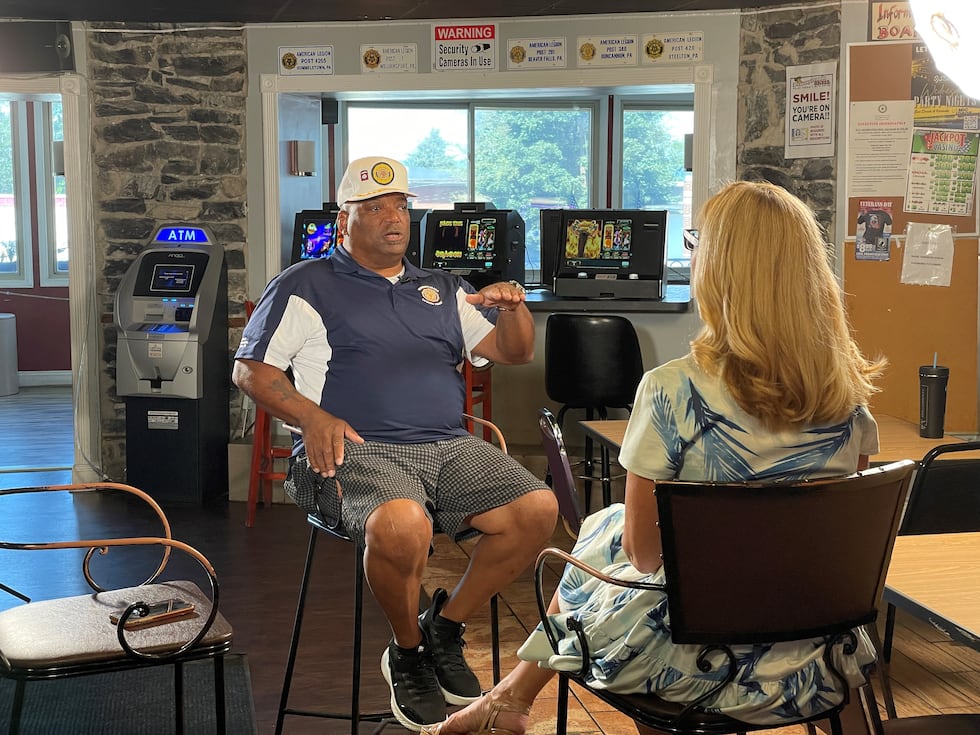 Commander Stephen Holmes of American Legion Post #733 has been a vocal er of skill...