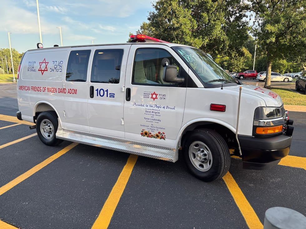 Ambulance going to Israel dedicated for Sarah Milgrim, Yaron Lischinsky