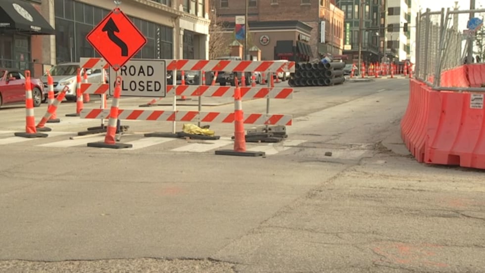 A new water main is being installed in the area of 8th Street and Broadway. That stretch won’t...