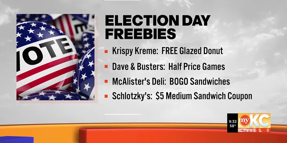 Election Freebies Election Day Freebies!
