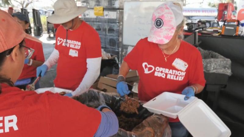 Dozens of people from Kansas and Missouri are helping those in need in areas impacted by...