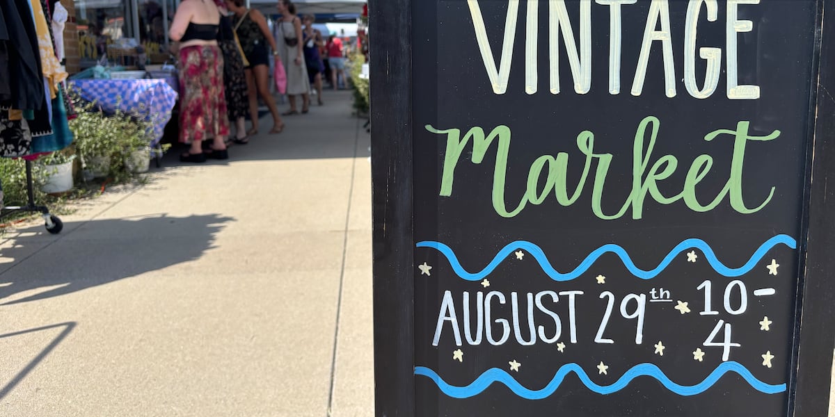 Neighborhood businesses team up to host vintage and upcycled art market Neighborhood businesses team up to host vintage and upcycled art market