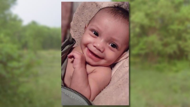 Kha'liya Bridgewater, 6 months old, was found deceased in a wooded area on May 13, 2023.