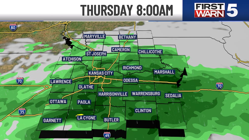 Widespread rain moves through overnight and Thursday morning, and we are First Warning that it...
