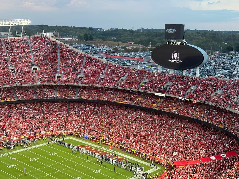 Arrowhead Stadium held a moment of silence for Lisa Lopez-Galvan, who died in the Super Bowl...