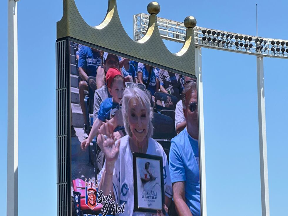 Carolyn long recognized in Buck O'Neil Legacy Seat