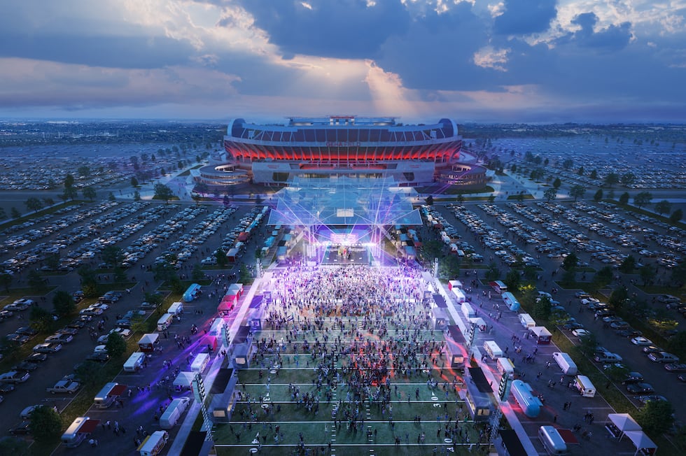 The Kansas City Chiefs released renderings of their plans to renovate Arrowhead Stadium and...