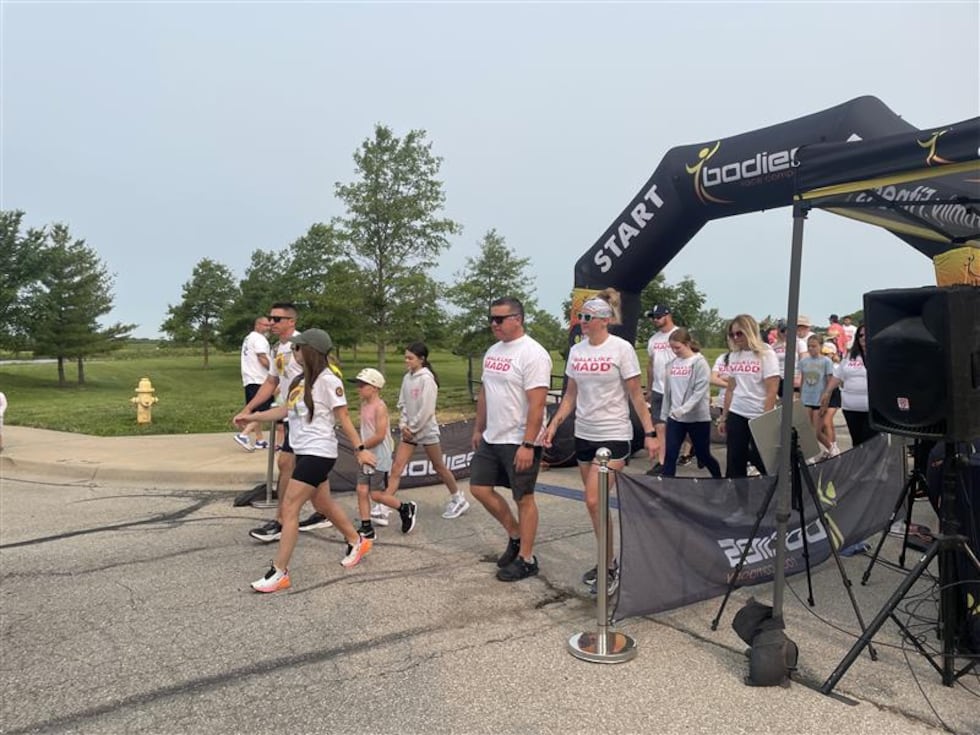 Mothers Against Drunk Driving Heartland said this was the biggest turnout ever for Walk like...