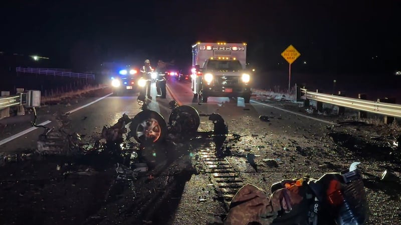 The Colorado State Patrol says the driver of a stolen car lost control on Highway 83 near...