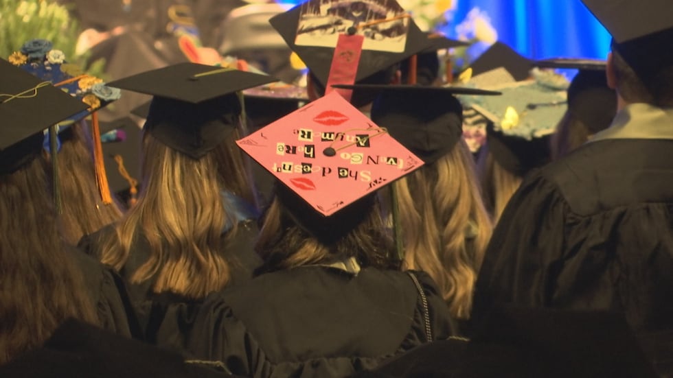 UMKC graduates took a walk to across the T-Mobile Center stage ready to embark on the...
