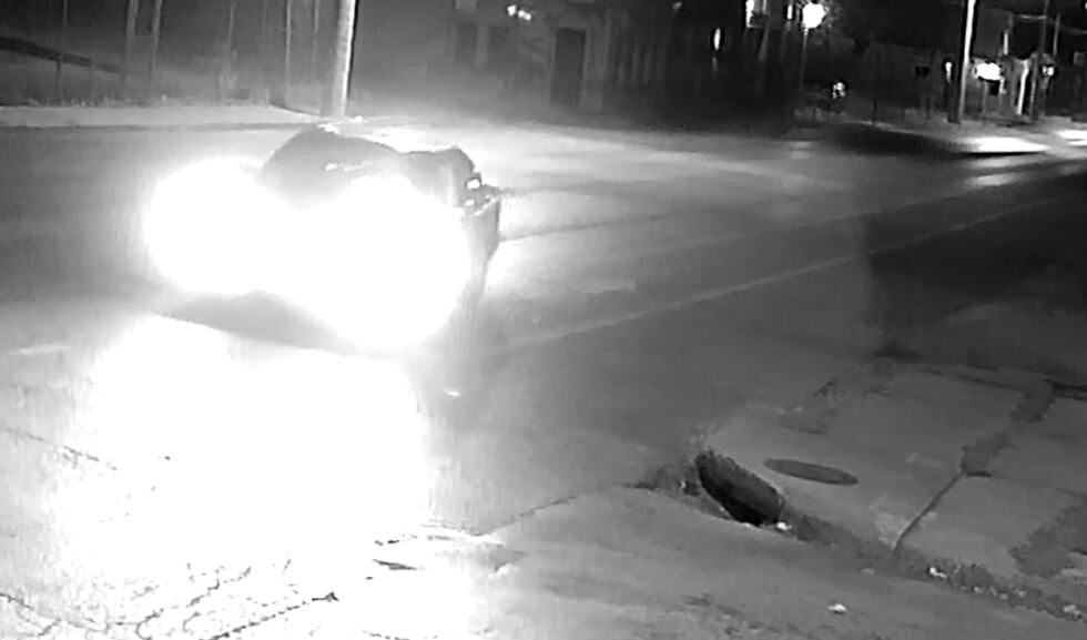 At 2:45 a.m. Jason’s car can be seen rolling south on 10th St. and veering east.