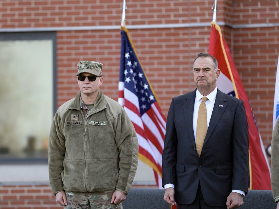 Missouri Governor Mike Kehoe named as the Brig. Gen. Charles Hausman as the Adjutant General...