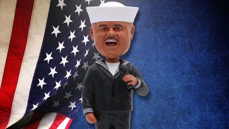 Retired U.S. Navy Petty Officer First Class Generald Wilson has sung the national anthem and...