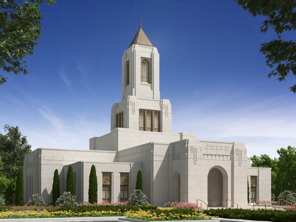 On Saturday morning, the Church of Jesus Christ of Latter-day Saints held a ceremony to...