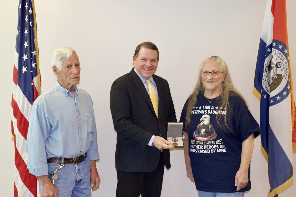 Beryl Speiser, Congressman Graves and Sheila Baker