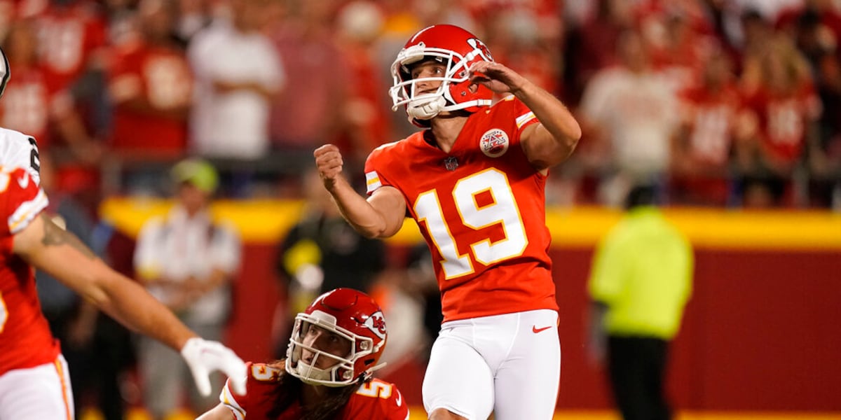 Butker Practice Report: Chiefs elevate familiar kicker from practice squad as Butker ...