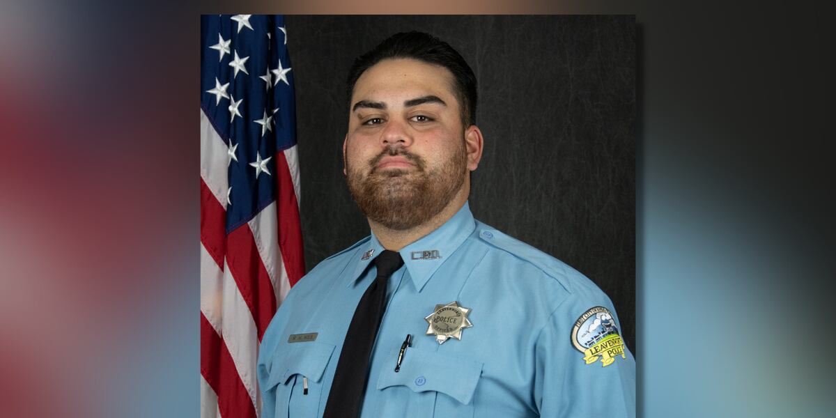 Leavenworth Police Department mourns loss of 27yearold officer