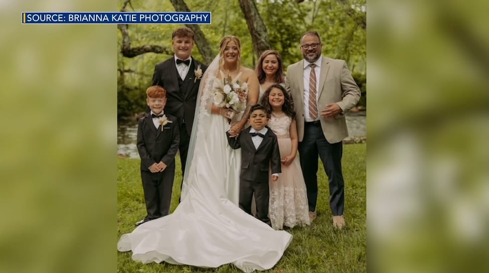 Bride Kaci Wilson invited 7-year-old Saleh Ahmad and his family to her wedding. Inside the...