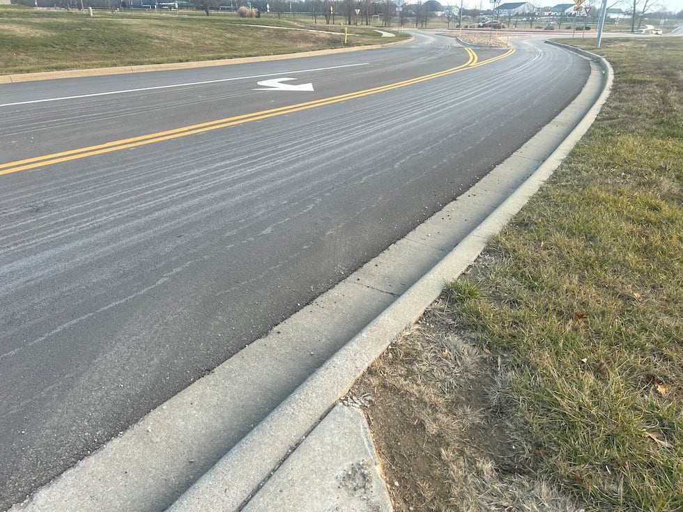 White streaks now show the trail of the mixture on their priority roadways like 58 Highway,...