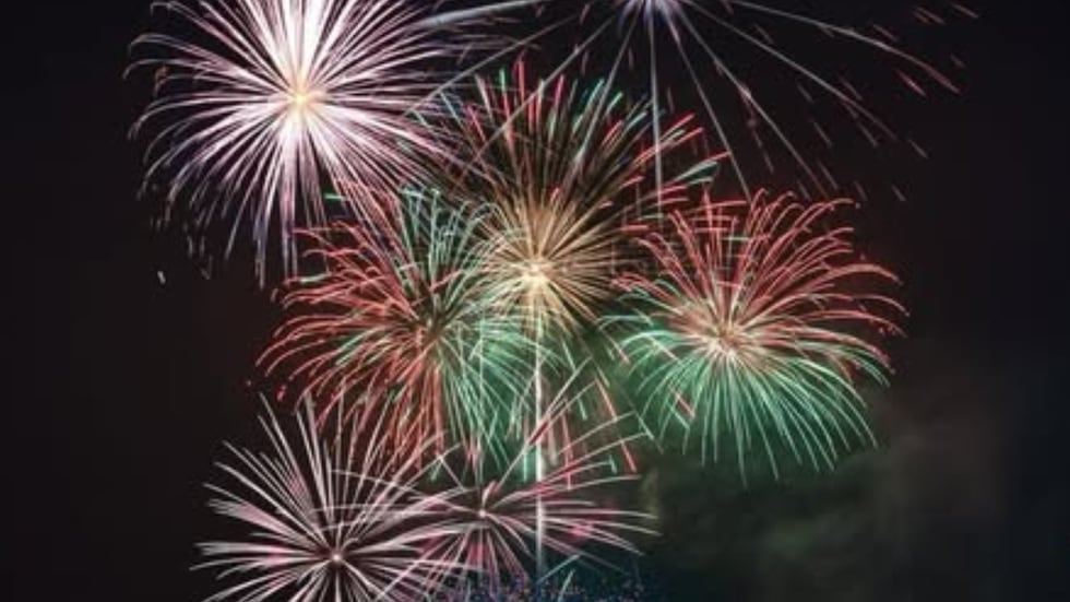 FILE - fireworks