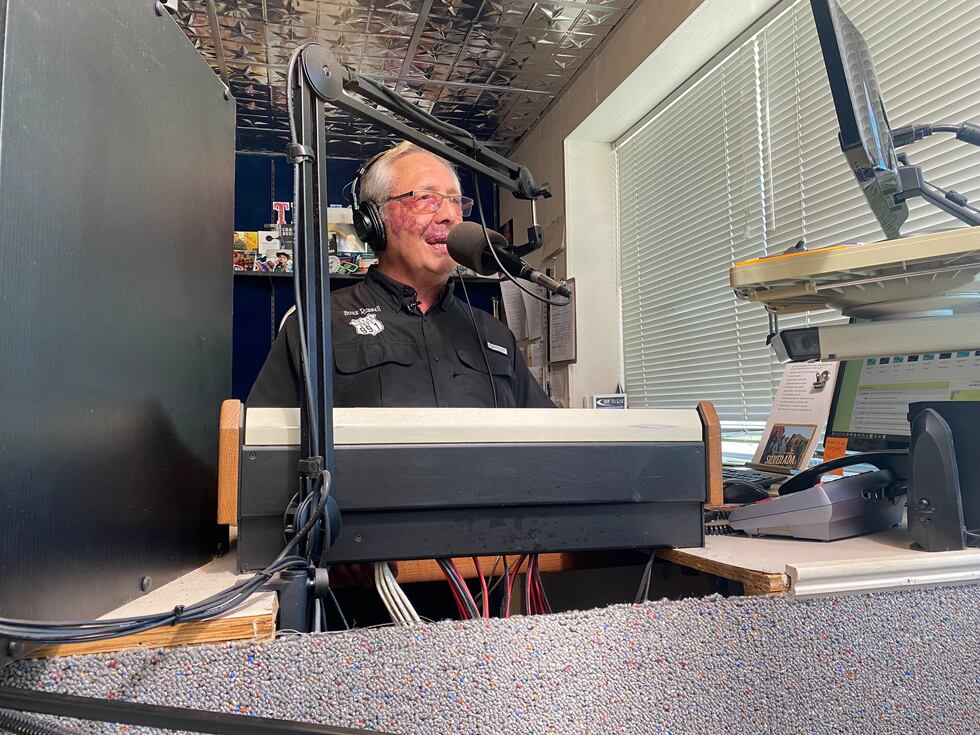 Radio station owner Buzz Russell says he still feels the pain of losing his friend and...