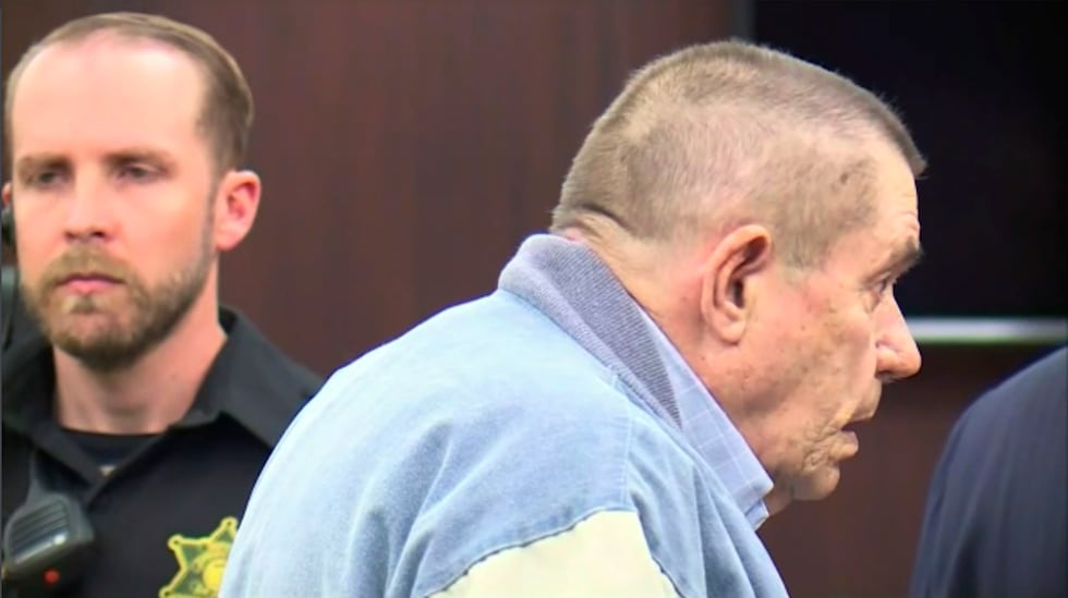 FILE - Andrew Lester appears in court to answer charges of first-degree assault and armed...