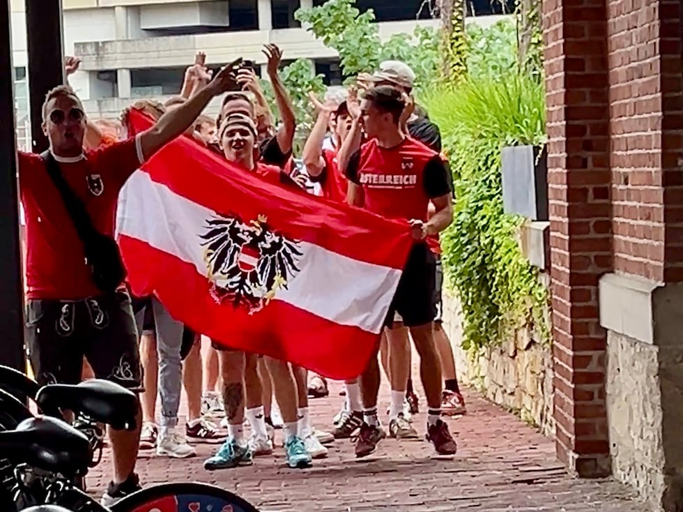 Austria fans take over Grünauer in Kansas City