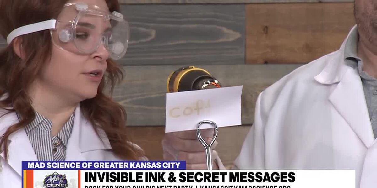 Hidden Message Science Mad Science: Invisible Messages