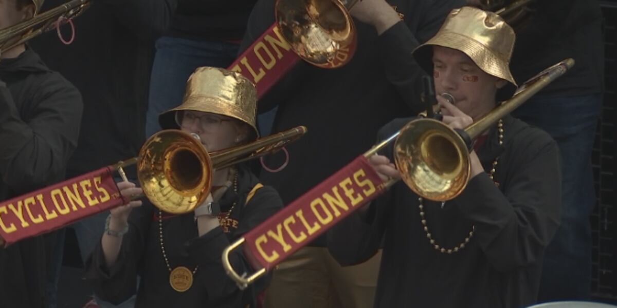 Iowa Statte Fans Iowa State Fans Invade Kansas City for Big 12 Tournament