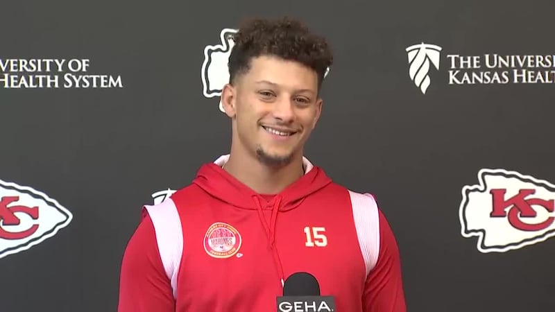 Kansas City Chiefs quarterback Patrick Mahomes