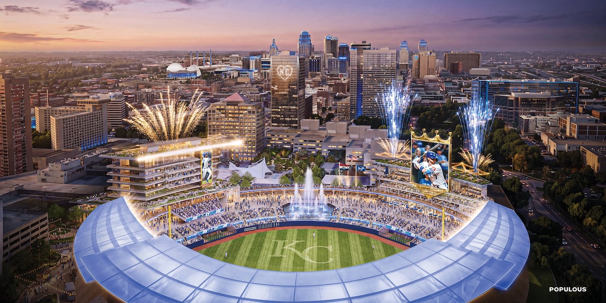 PHOTOS: Kansas City Royals unveil renderings of new ballpark at Crown Center