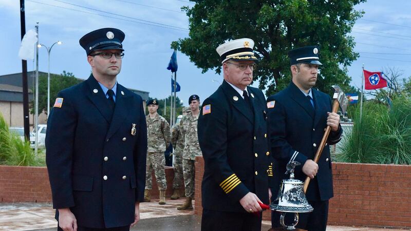 The Sheppard Air Force Base honored the victims and first responders of the Sept. 11, 2001,...