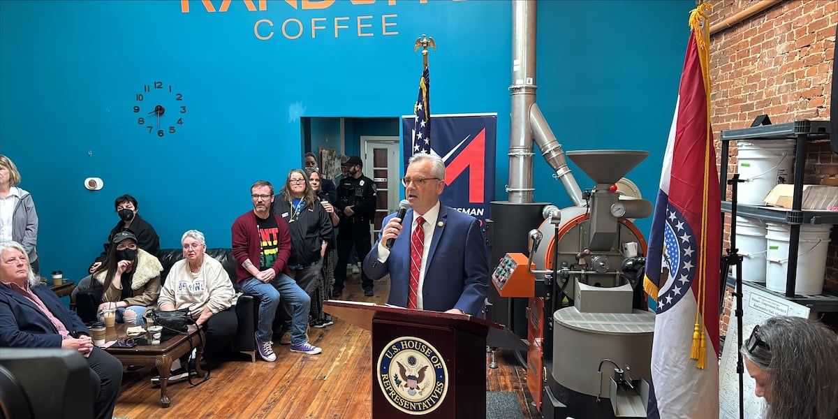 Tensions high at Rep. Mark Alford’s town hall in Belton coffee shop