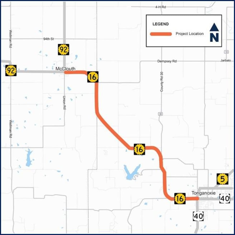 Crews are expected to disrupt traffic in Leavenworth County.